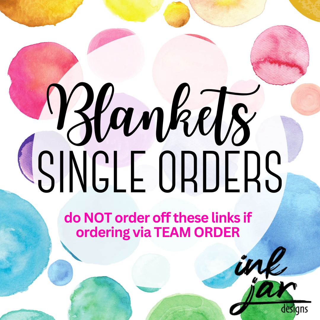 Blankets (single order)