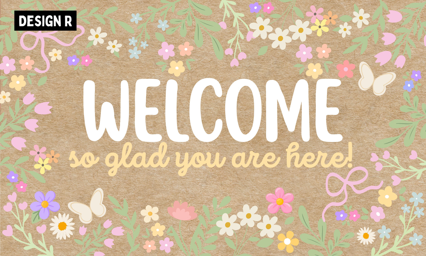 Faux Painted Banner- Back to School (3x5 or 4x6)