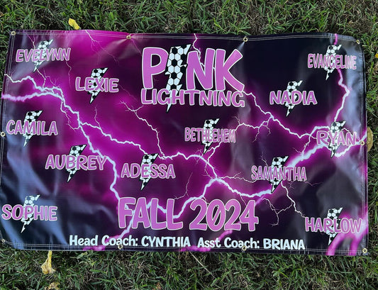 BANNER- Full Banner with Hems & Grommets