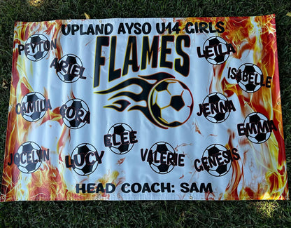 BANNER- Full Banner with Hems & Grommets