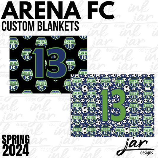 ARENA FC Spring 2024: Custom Blanket