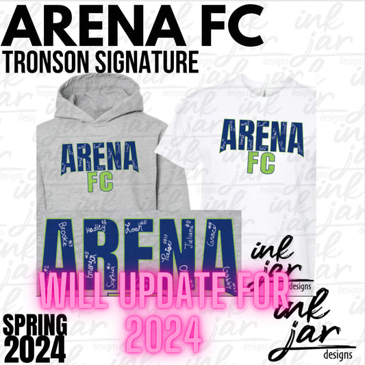 ARENA FC Spring 2024: TRONSON Signature shirt