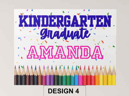 Graduation Yard Sign (with H Stake) (1 without pictures)