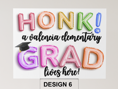 Graduation Yard Sign (with H Stake) (1 without pictures)