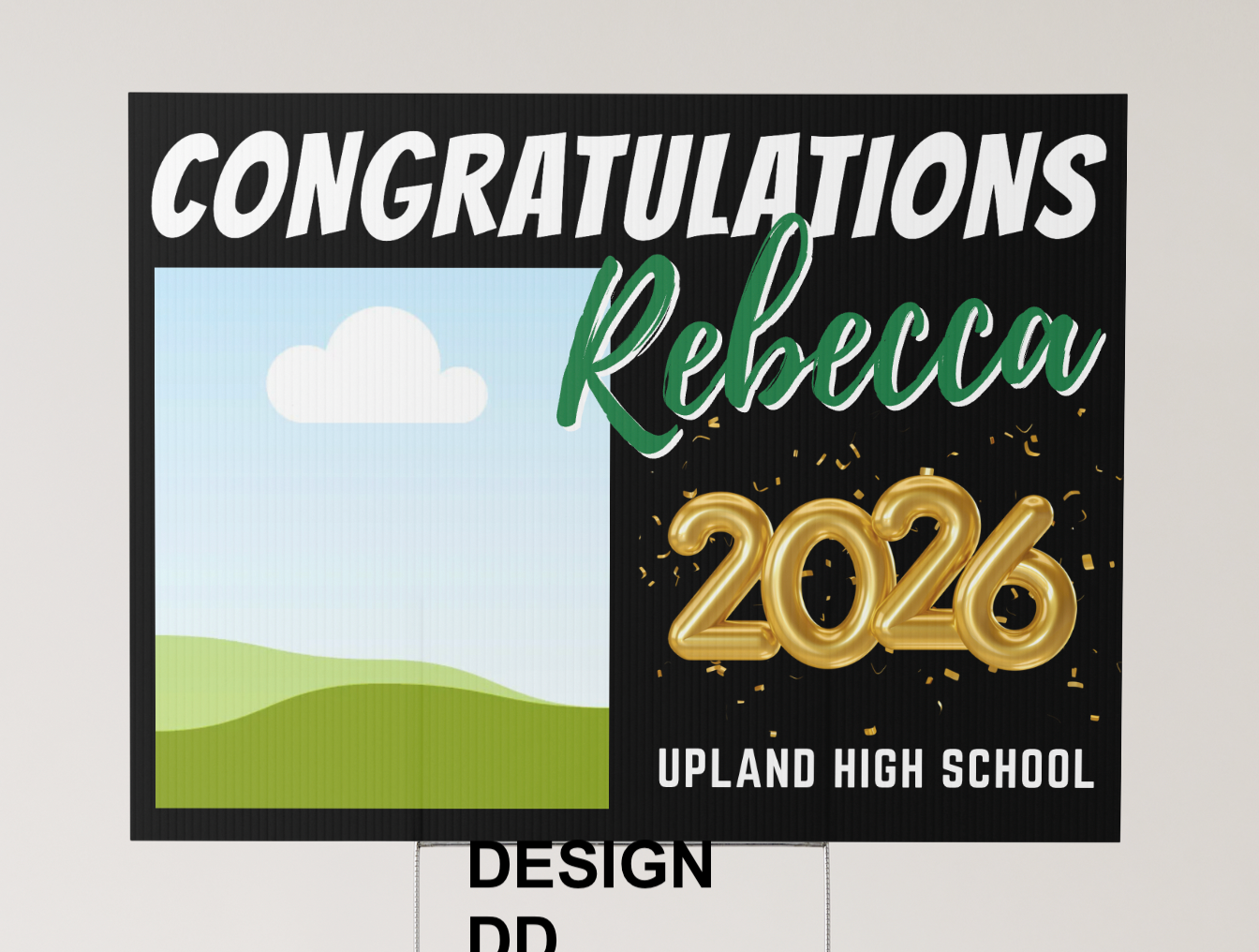 Graduation Yard Sign (with H Stake) (WITH pictures)
