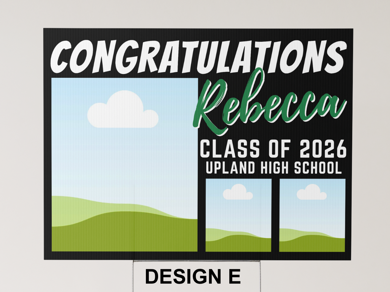 Graduation Yard Sign (with H Stake) (WITH pictures)