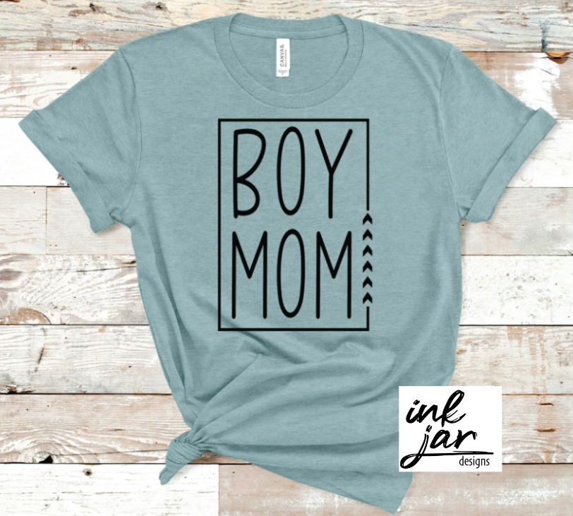 Boy Mom in Square