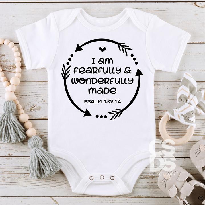 I am Fearfully & Wonderfully Made-infant/toddler