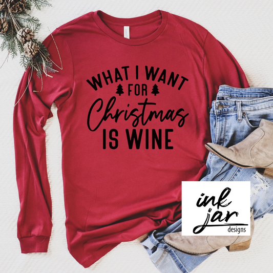 What I want for Christmas is Wine