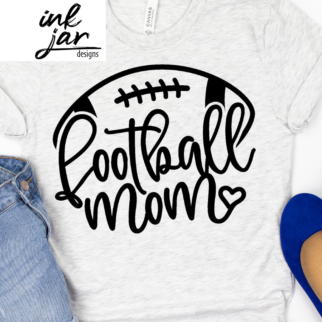 Football Mom with heart