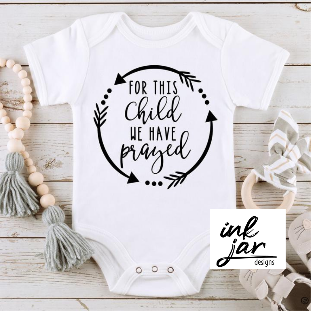 For This Child We Have Prayed- infant/toddler