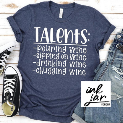 Talents: Wine